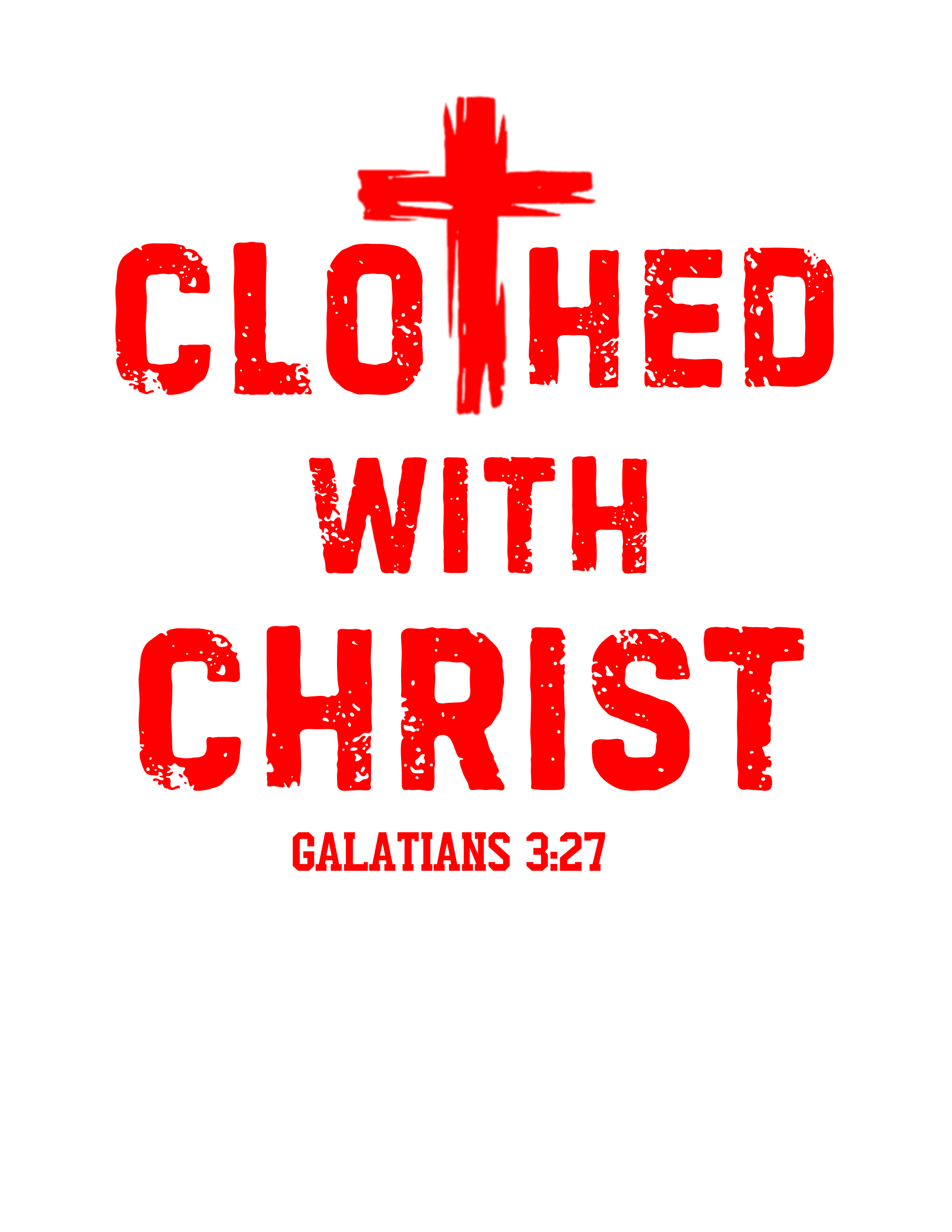 Digital File- Clothed w/ Christ